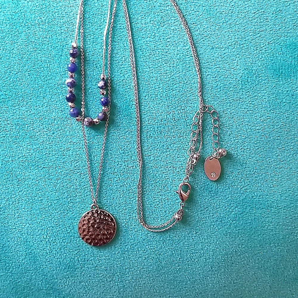 SODALITE Stone Necklace